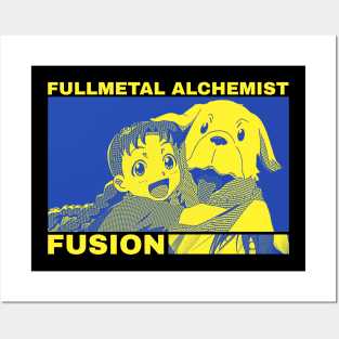 fullmetal alchemist fusion - tragic Posters and Art